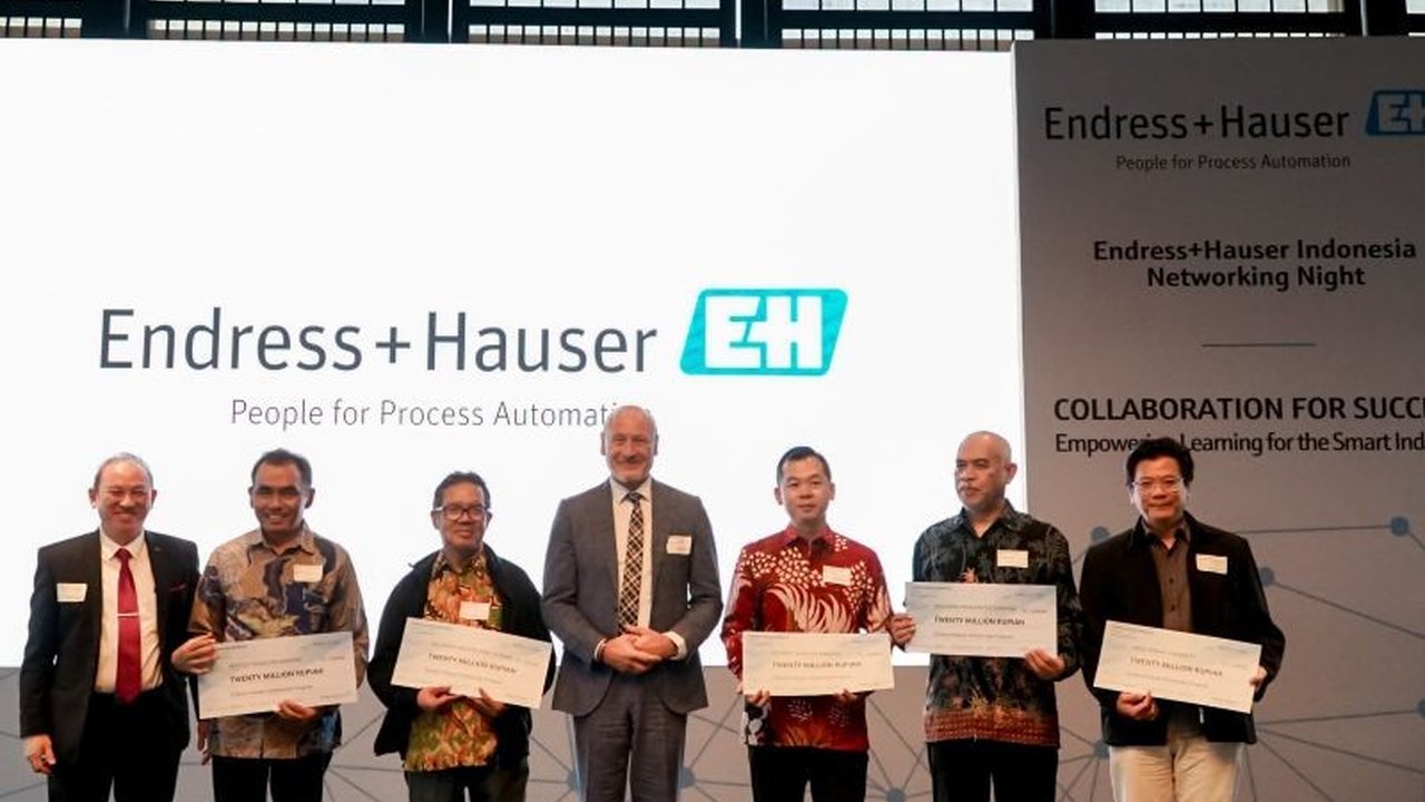Endress+Hauser Indonesia meluncurkan program beasiswa untuk mahasiswa di beberapa perguruan tinggi guna menyiapkan tenaga kerja terampil di bidang industri otomasi, mendukung pengembangan industri di Indonesia.