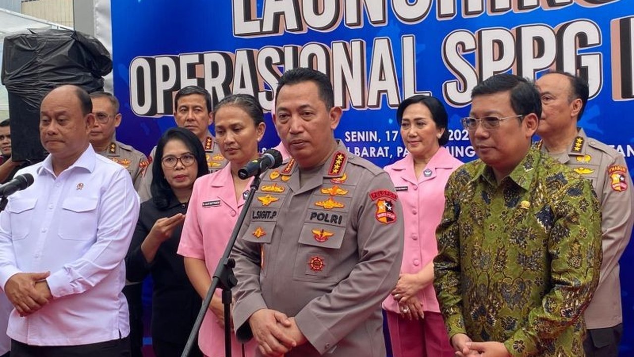 Kapolri Jenderal Listyo Sigit Prabowo berharap Satuan Pelayanan Pemenuhan Gizi (SPPG) Polri mendukung Program Makan Bergizi Gratis (MBG) yang ditargetkan mencapai 82,9 juta penerima manfaat pada akhir 2025.
