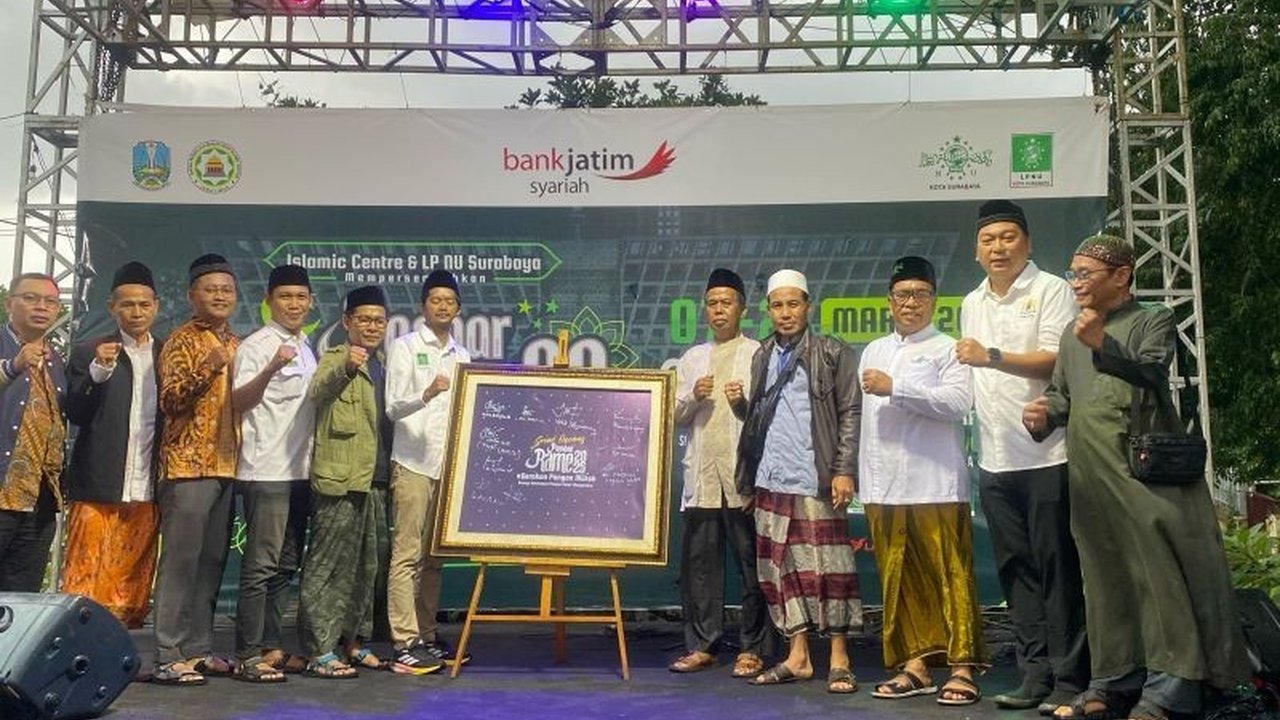 LPNU luncurkan Pasar Rame 2025, sebuah sinergi untuk ketahanan pangan di Jawa Timur yang melibatkan pemerintah, masyarakat, dan akademisi guna memastikan ketersediaan pangan murah dan berkualitas.