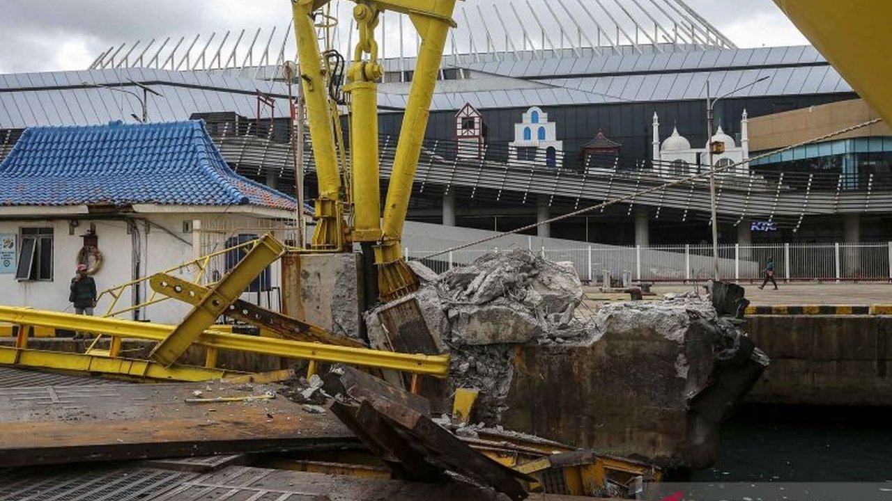 ASDP Tangani Cepat Kerusakan Dermaga Eksekutif Merak Akibat Tabrakan Kapal