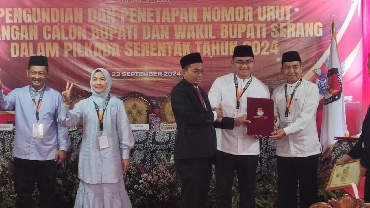 KPU Kabupaten Serang memutuskan untuk tidak membuka pendaftaran calon pengganti pasangan calon dalam Pemungutan Suara Ulang (PSU) Pilkada 2024, mengikuti putusan Mahkamah Konstitusi.