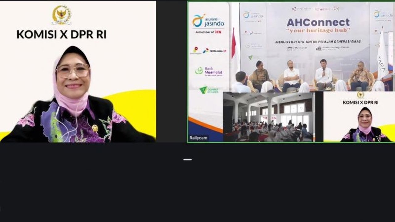 Ketua Komisi X DPR RI, Hetifah Sjaifudian, mengajak pendidik, mahasiswa, dan jurnalis untuk memahami pentingnya kebijakan berbasis data dalam dunia pendidikan dan politik.
