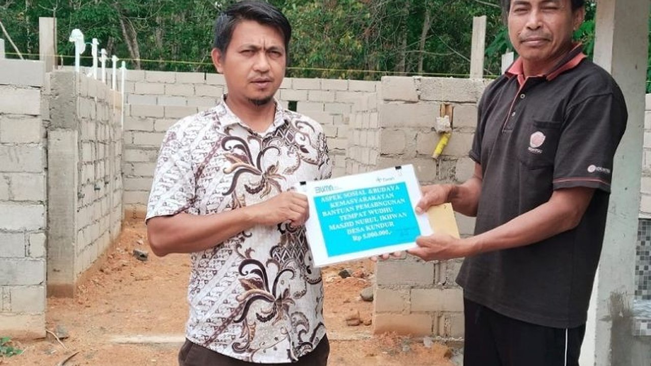 PT Timah menunjukkan komitmen sosialnya dengan membantu pembangunan fasilitas dua masjid di Pulau Kundur, Kepulauan Riau, guna mendukung kegiatan keagamaan masyarakat selama Ramadhan.