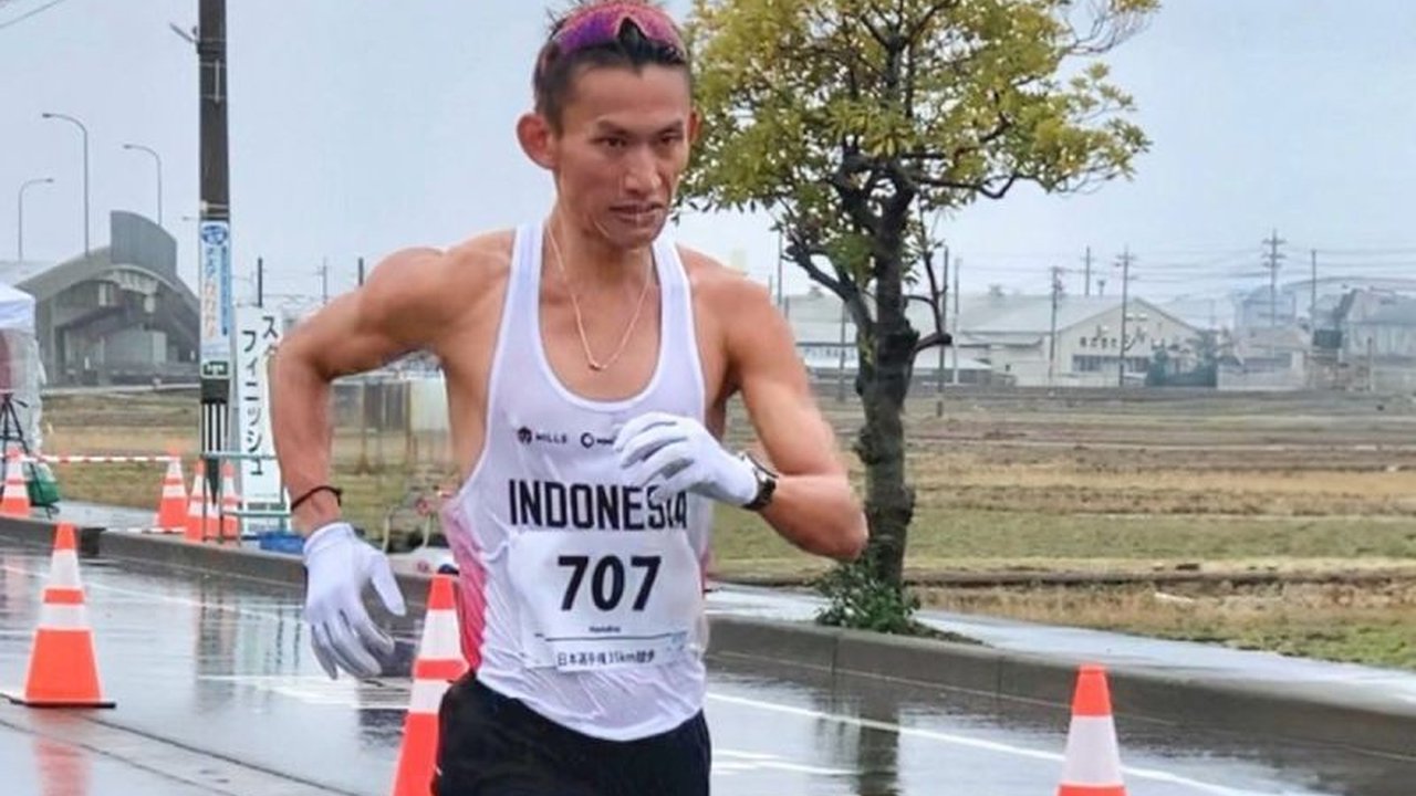 Atlet Jalan Cepat Indonesia Pecahkan Rekor Nasional di Jepang