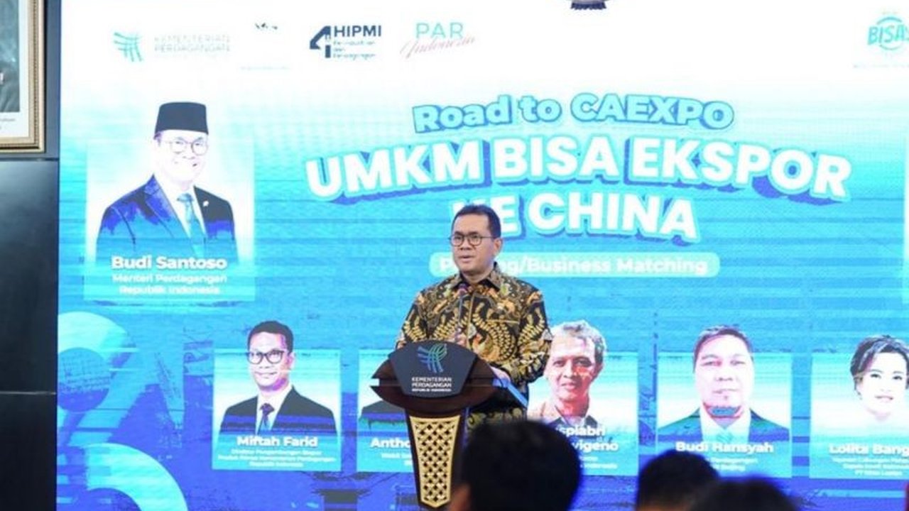 Mendag Budi Santoso optimis produk Indonesia akan sukses menembus pasar Tiongkok melalui China-ASEAN Expo (CAEXPO) 2025, ditandai dengan peningkatan ekspor non migas yang signifikan.