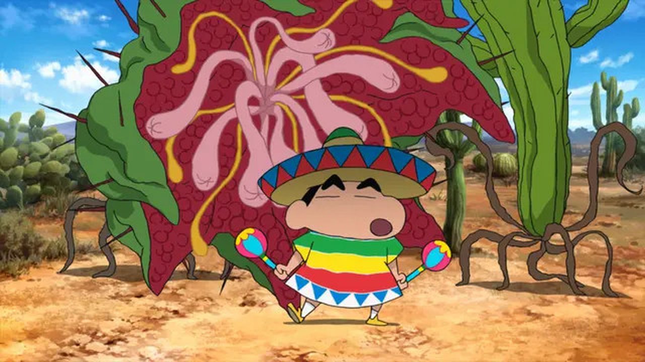 Shinchan bergoyang seperti penari Meksiko. Foto: Jive Entertaiment