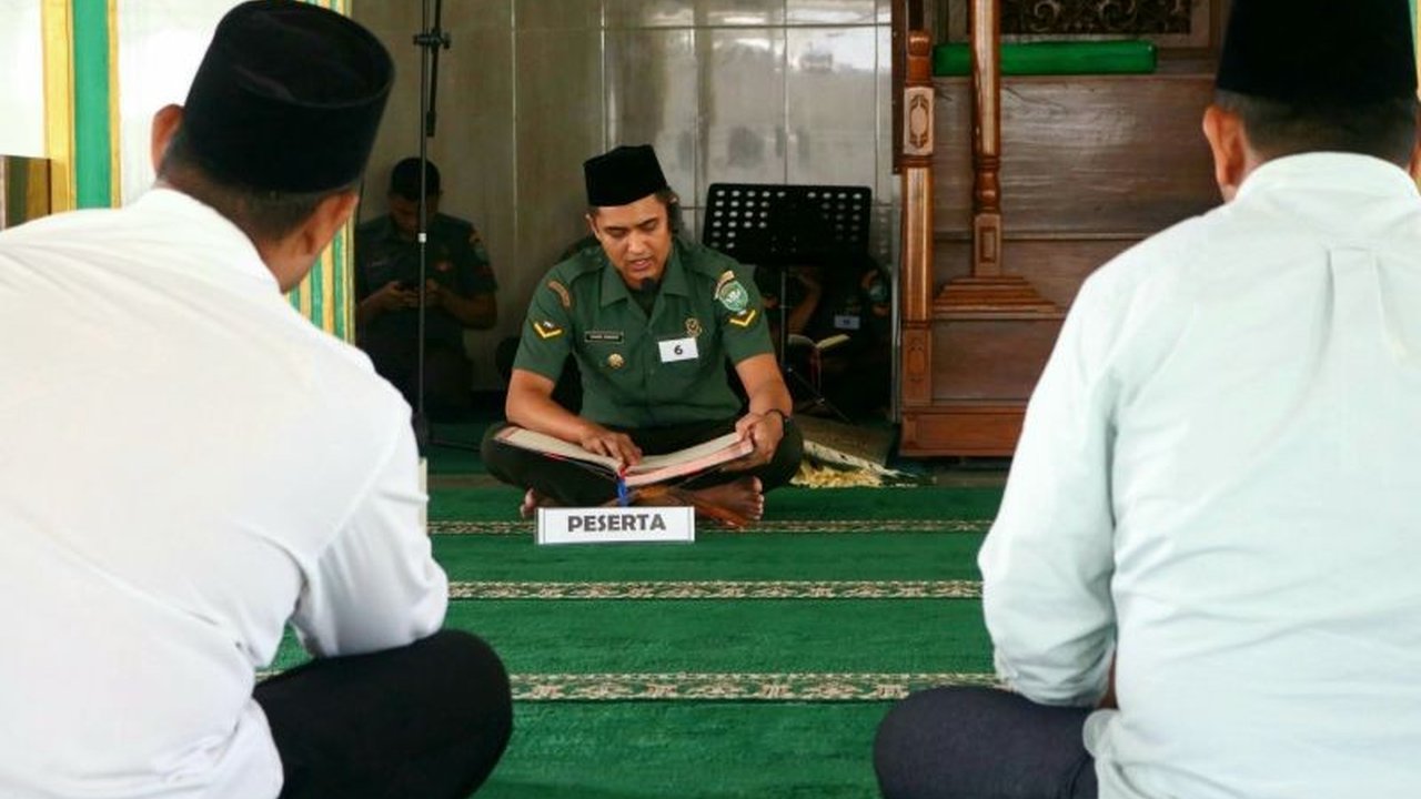 Korem 011/Lilawangsa menggelar lomba membaca Al-Quran untuk meningkatkan keimanan prajurit TNI di bulan Ramadhan, sekaligus memperingati Nuzulul Quran.
