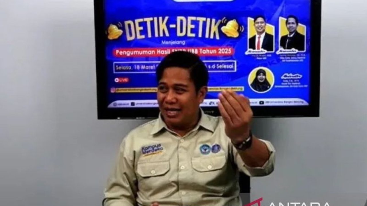 Universitas Bangka Belitung (UBB) menerima 975 mahasiswa baru jalur SNBP 2025 dari 3.268 pendaftar, dengan Prodi Kedokteran sebagai yang paling diminati.