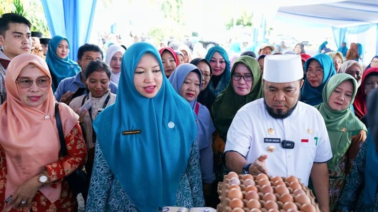 Pemerintah Provinsi Bengkulu menggelar bazar Ramadhan dengan harga terjangkau untuk membantu masyarakat memenuhi kebutuhan pokok selama bulan puasa dan Idul Fitri 2025.