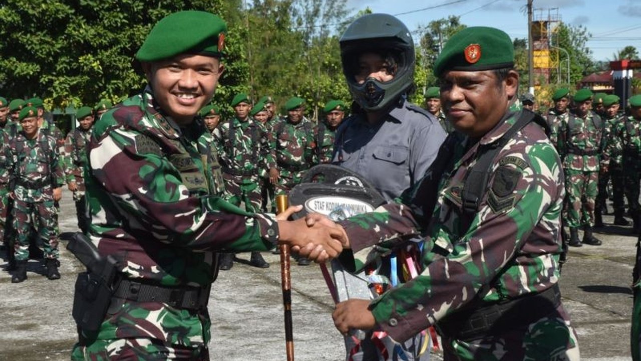 Kodim 1710/Mimika menerima bantuan 30 sepeda motor dari Kementerian Pertahanan RI untuk mendukung tugas operasional anggota di lapangan, khususnya Babinsa yang bertugas langsung di masyarakat.