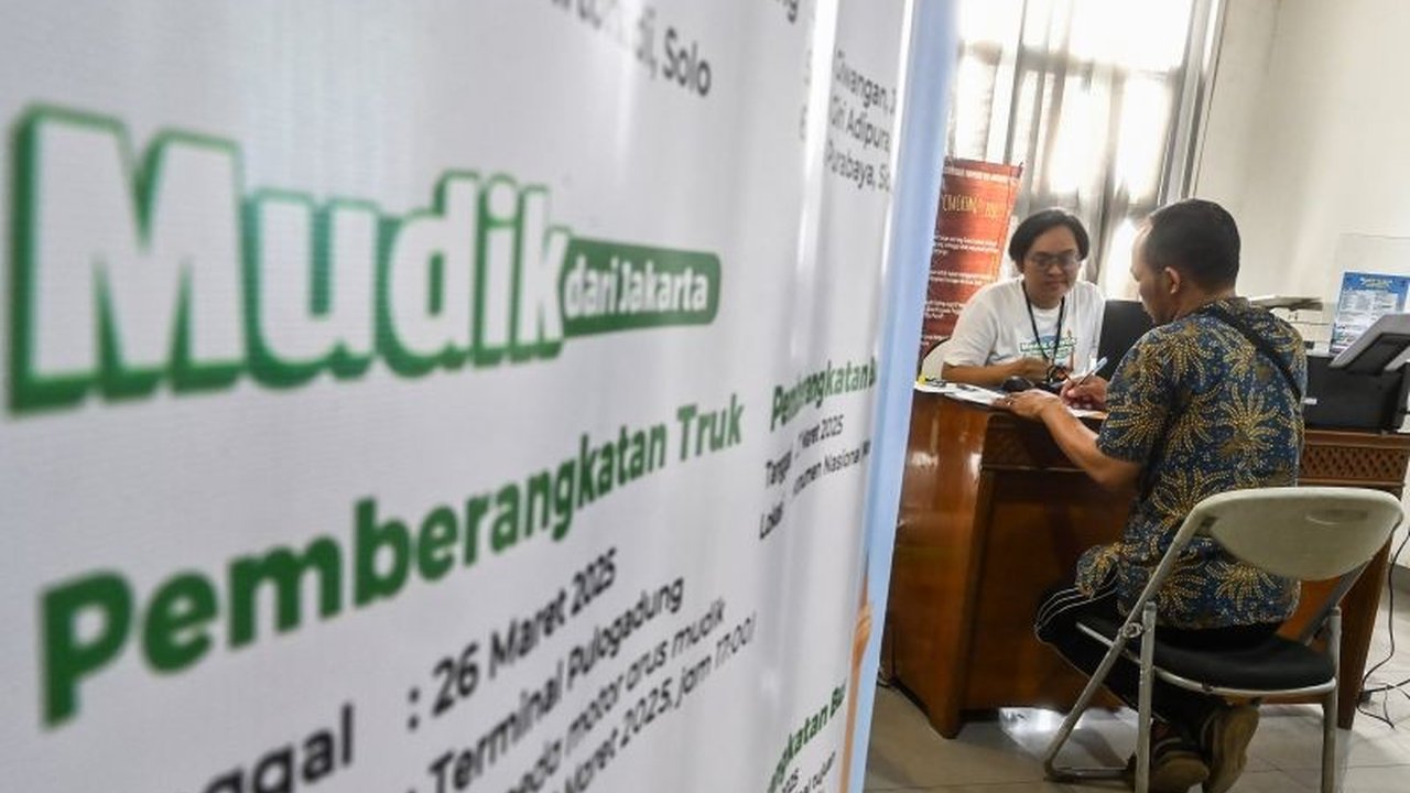 Dishub DKI Jakarta menyediakan 5.459 kursi untuk program mudik gratis gelombang kedua tahun 2025, dengan keberangkatan dari Monas pada 27 Maret 2025.