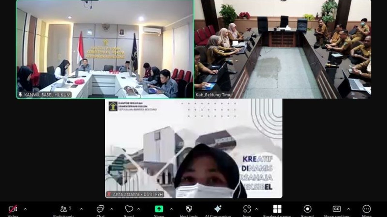 Kemenkumham Babel telah berhasil harmonisasi 38 Ranperda dan Ranperkada Kabupaten Belitung Timur pada tahun 2024 untuk menciptakan produk hukum daerah yang berkualitas dan selaras dengan peraturan perundang-undangan.