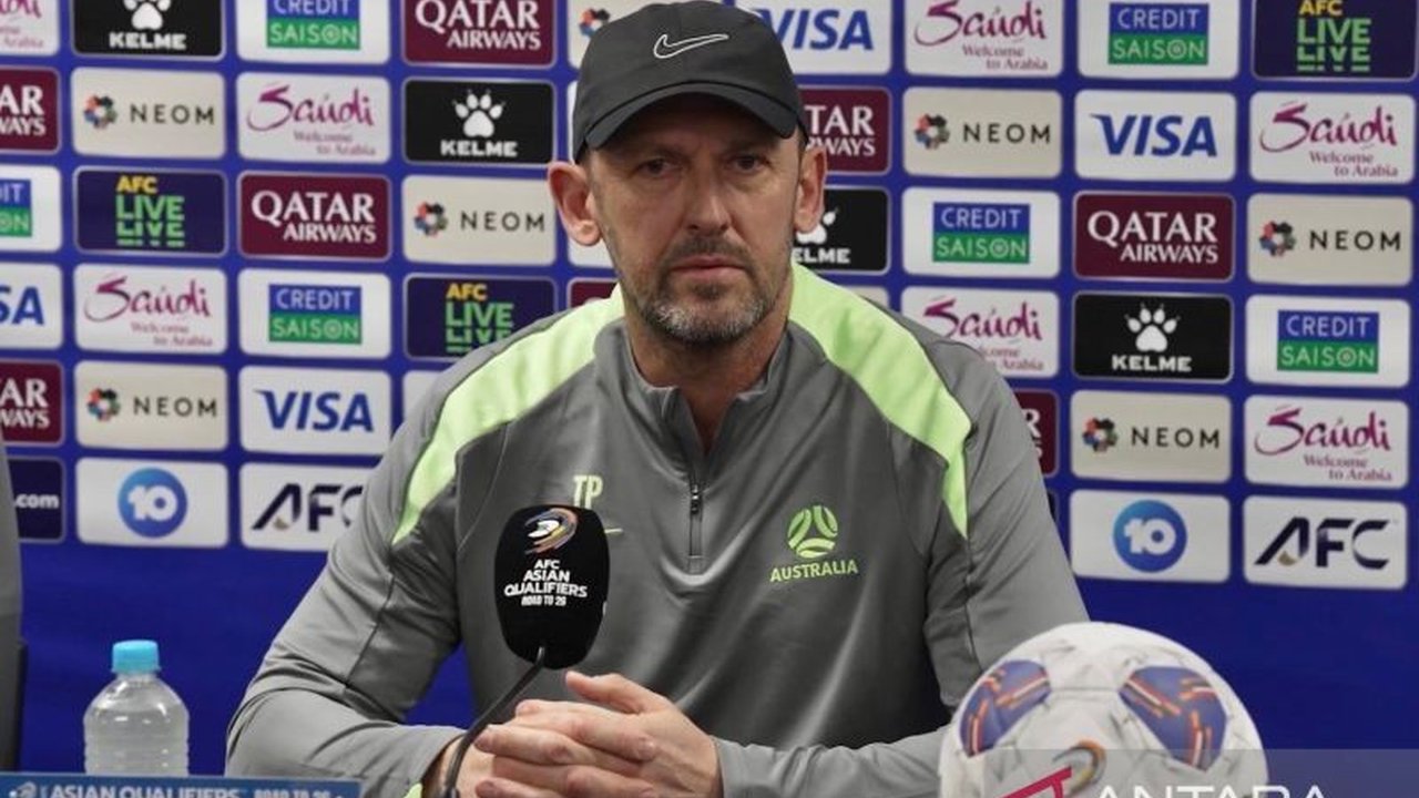 Pelatih Australia, Tony Popovic, menekankan pentingnya kesabaran timnya dalam menghadapi Timnas Indonesia pada laga kualifikasi Piala Dunia 2026 di Sydney, Kamis (20/3).