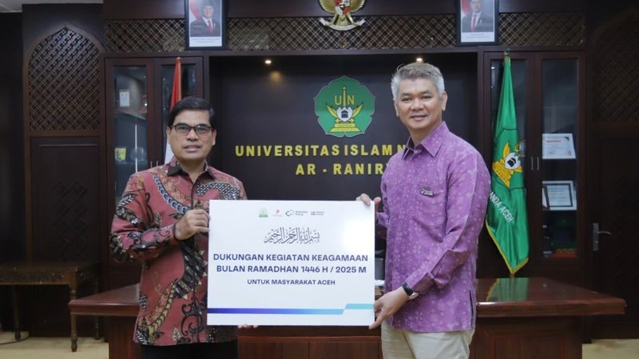 UIN Ar-Raniry Banda Aceh menerima 250 paket sembako dari Mubadala Energy untuk membantu pegawai golongan rendah, sebagai bagian dari program CSR perusahaan.