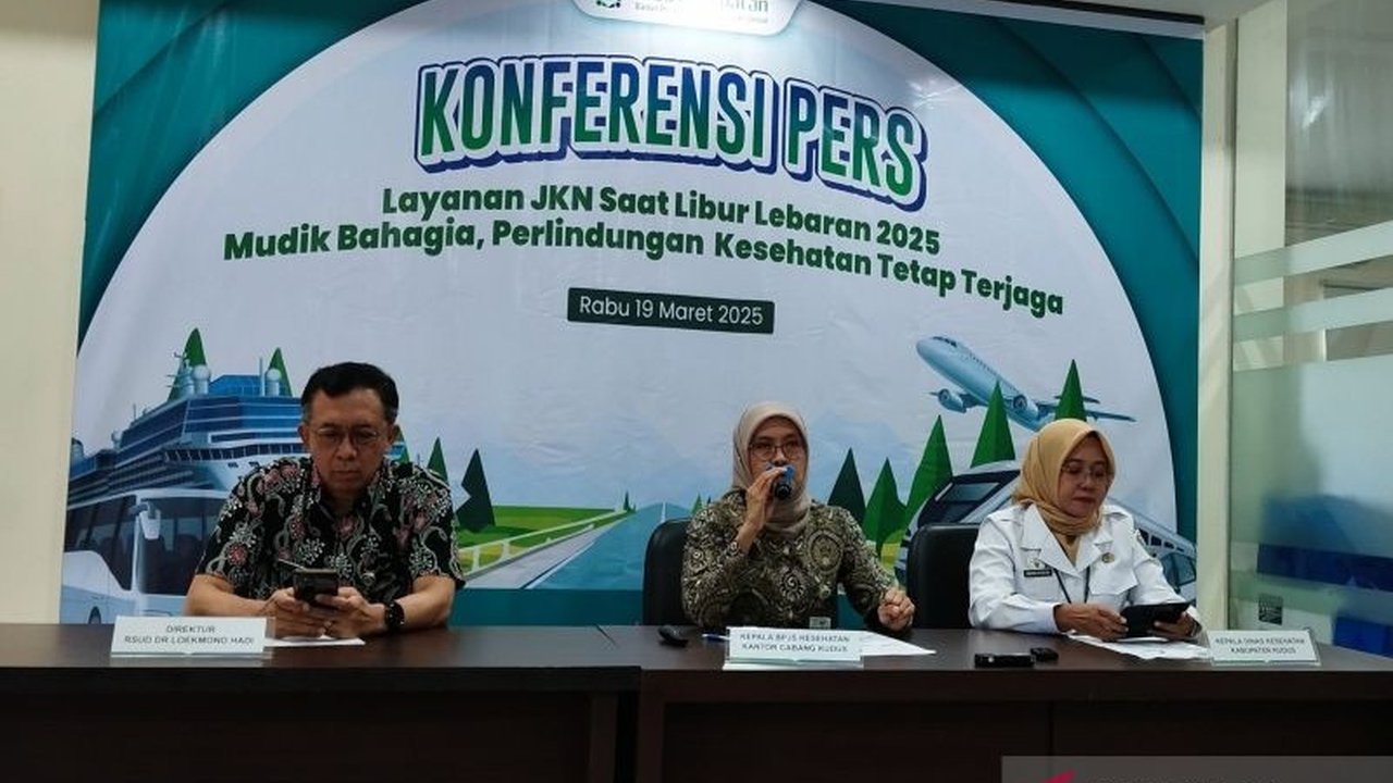 BPJS Kesehatan Cabang Kudus mengimbau peserta JKN untuk memastikan status kepesertaan aktif sebelum mudik Lebaran 2025 agar tetap dapat mengakses layanan kesehatan selama liburan.
