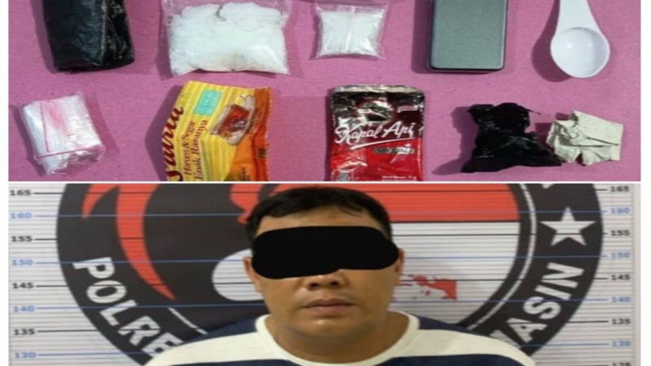 Seorang tukang las di Banjarmasin ditangkap karena kepemilikan 30,03 gram sabu; polisi masih melakukan penyelidikan untuk mengungkap jaringan narkoba.