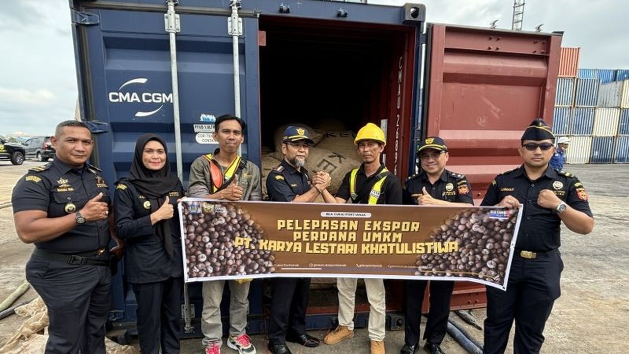 UMKM Kalbar Go Internasional: Ekspor Perdana Lidi Nipah dan Pinang Raih Devisa Jutaan Rupiah