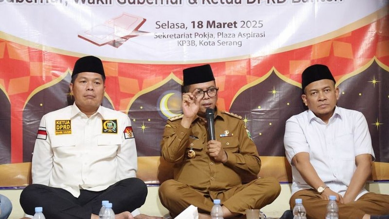 Gubernur Banten, Andra Soni, luncurkan program Sekolah Gratis untuk meningkatkan kualitas SDM dan menyambut bonus demografi Indonesia di tahun 2030, dengan dukungan penuh dari DPRD Provinsi Banten.