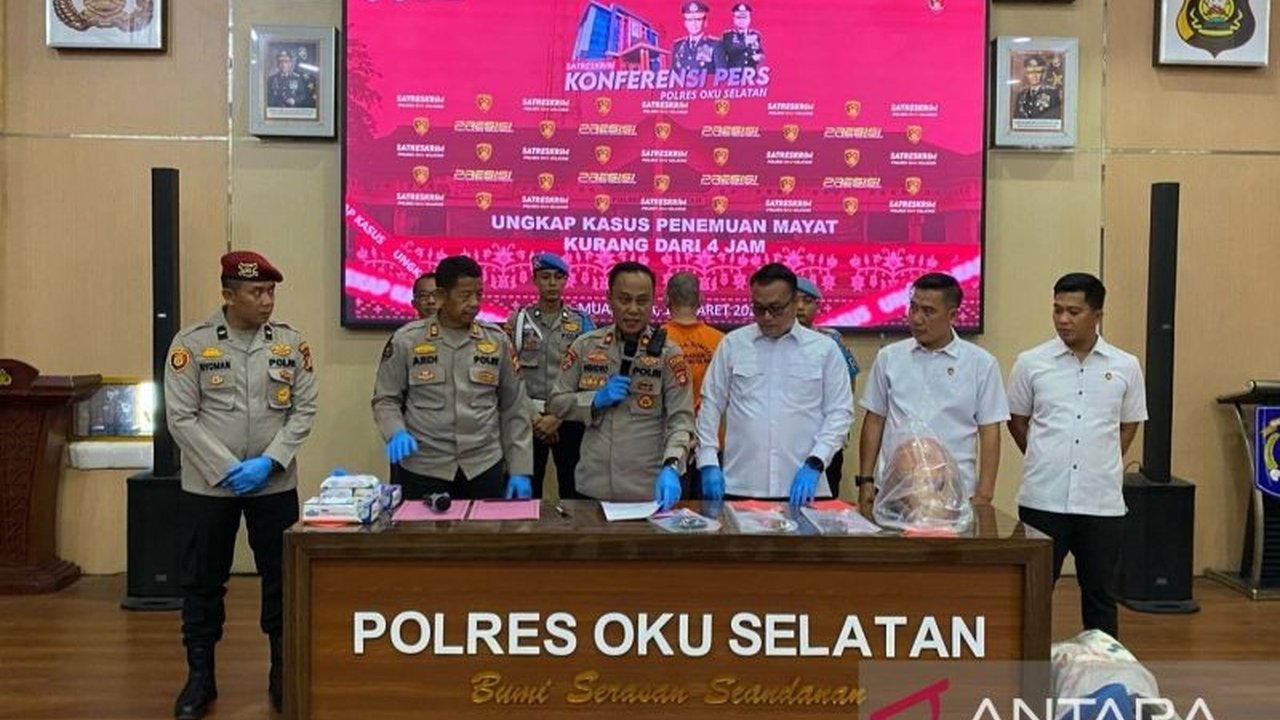 Polres OKU Selatan Ungkap Pembunuhan Driver Ojol: Pelaku Pura-pura Jadi Penumpang