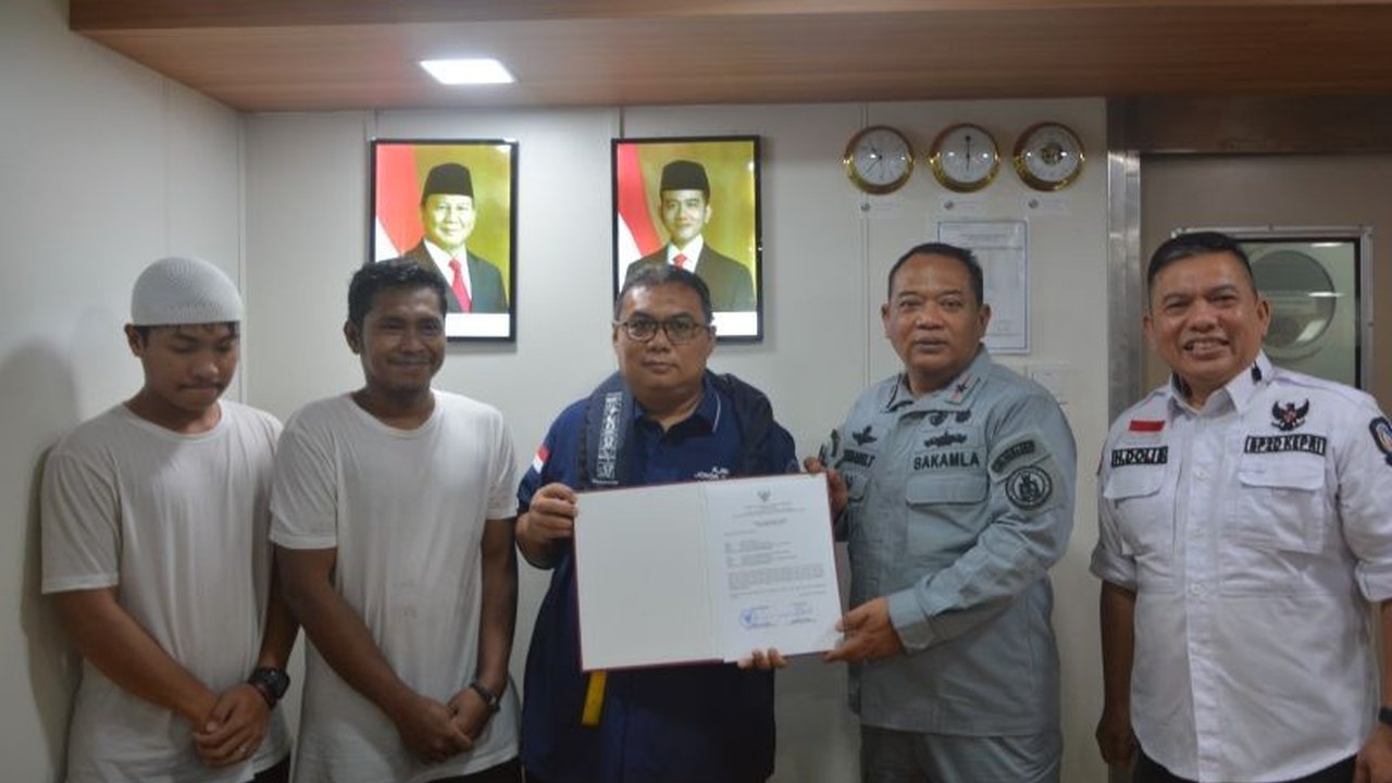 Tiga Nelayan Indonesia Dipulangkan Malaysia Setelah Kapal Masuk Perairan Negara Jiran