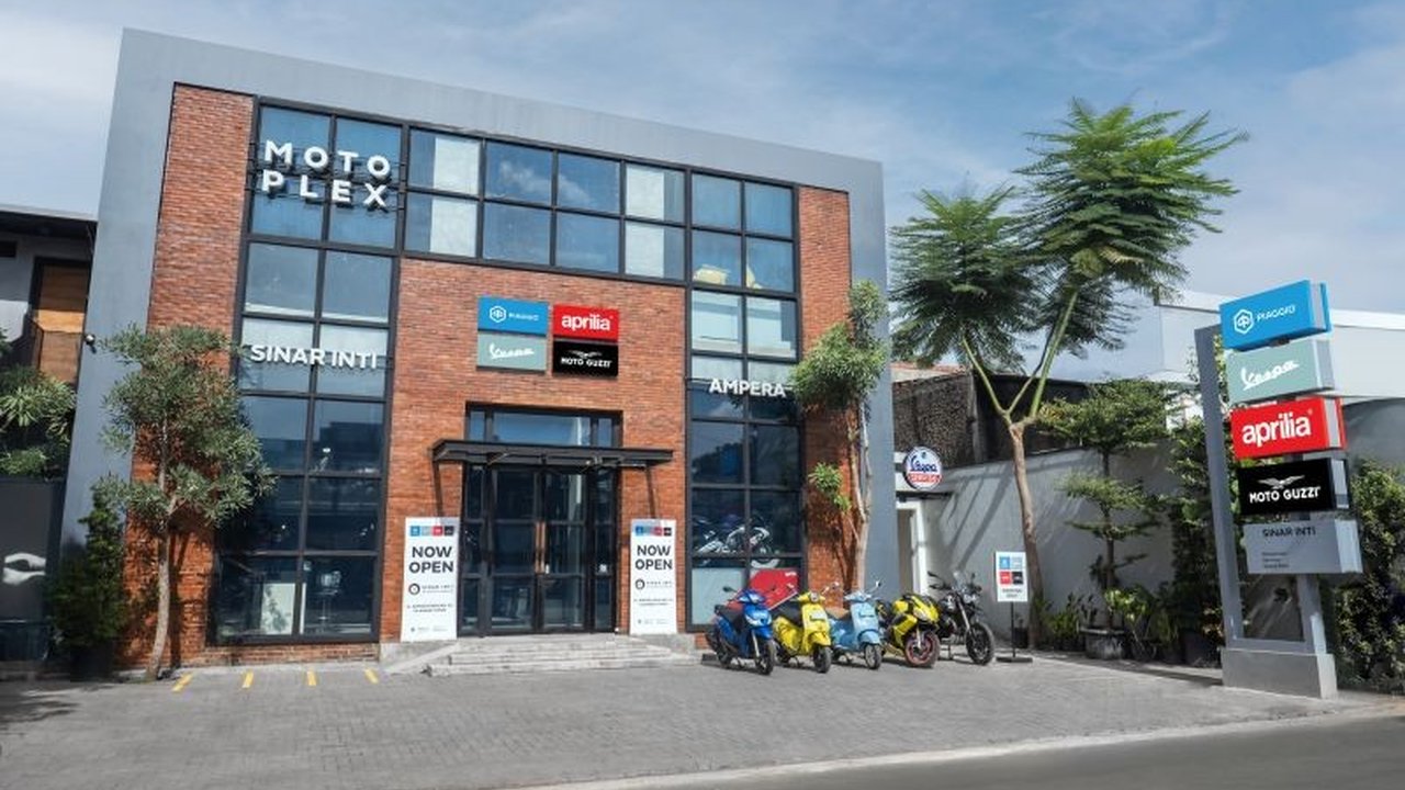 PT Piaggio Indonesia (PID) resmi memiliki 62 diler resmi Motoplex di berbagai wilayah Indonesia, memberikan kemudahan akses bagi konsumen untuk layanan penjualan dan purna jual.