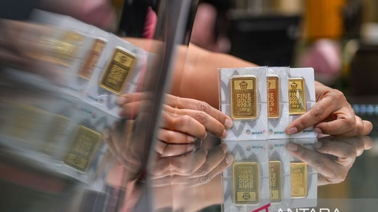 Harga Emas Antam Tembus Rp1,7 Juta per Gram! Lonjakan Tajam dalam Tiga Hari