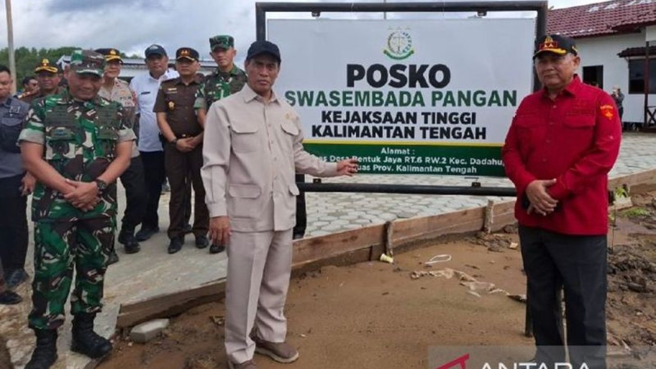 Menteri Pertanian mengapresiasi pembentukan Posko P3H Swasembada Pangan oleh Kejati Kalteng sebagai upaya percepatan kemandirian pangan nasional dan mendukung program Presiden.