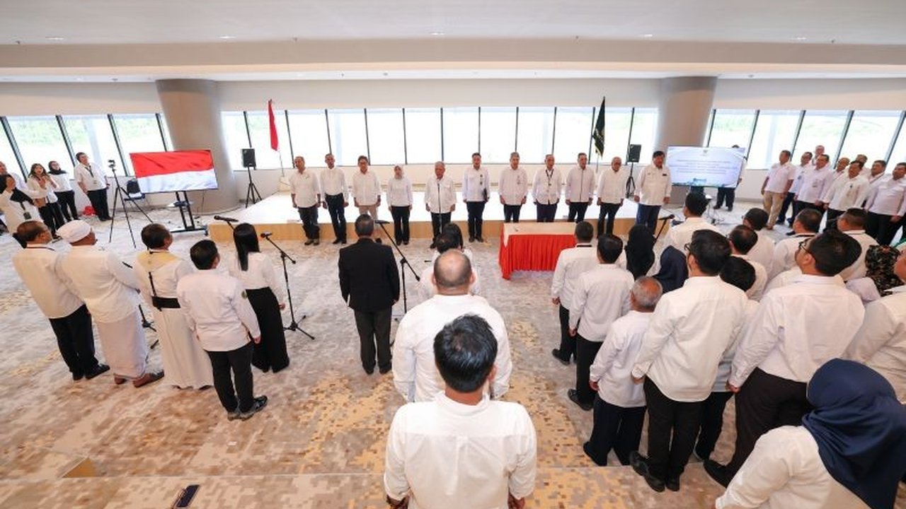 Otorita Ibu Kota Nusantara (OIKN) melantik 47 pejabat untuk memperkuat struktur organisasi dan mendukung pembangunan berkelanjutan di Kota Nusantara, Kalimantan Timur.