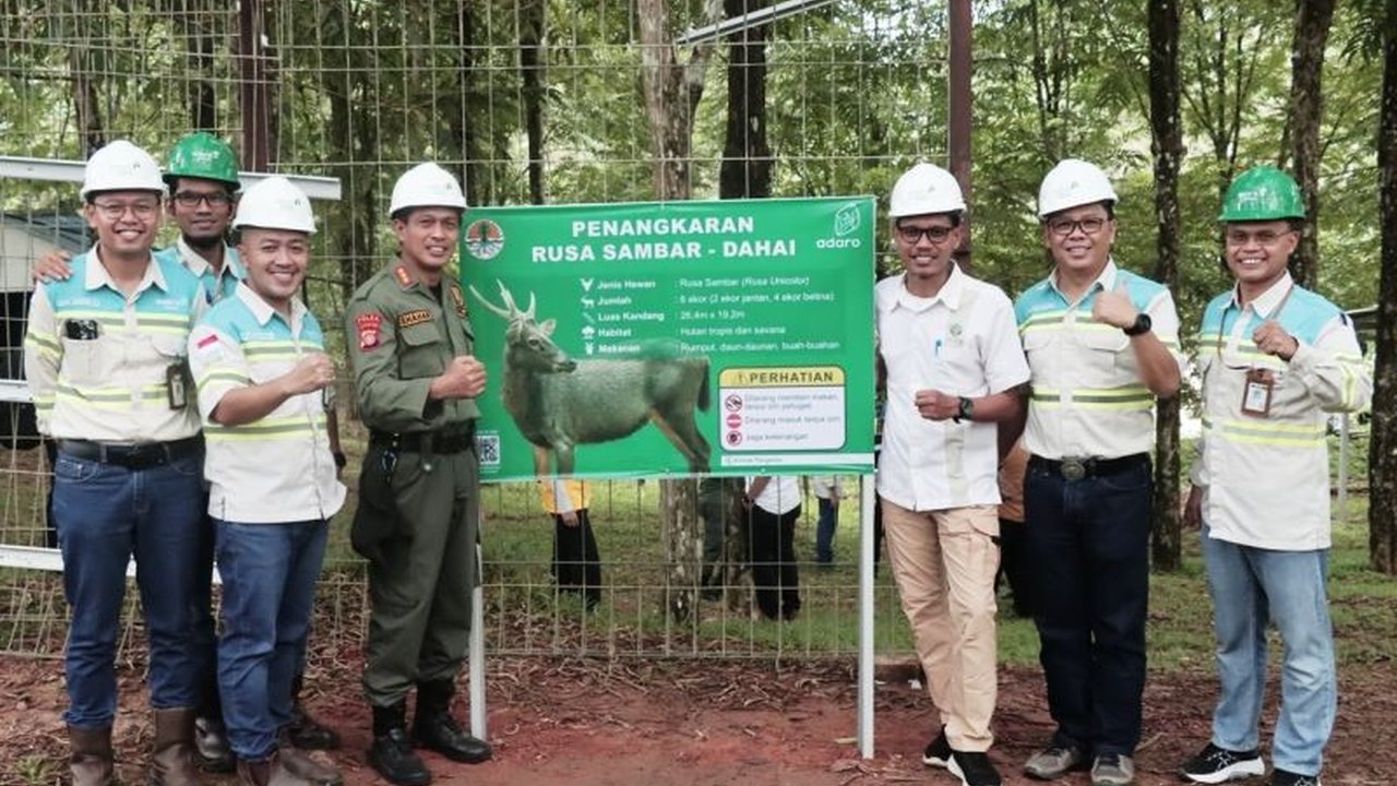 Tim Pemprov Kaltim memeriksa kelayakan kandang penangkaran rusa sambar di Kalsel yang akan dikelola PT Adaro Indonesia, menemukan beberapa syarat yang harus dipenuhi sebelum pengiriman rusa dari Kaltim.