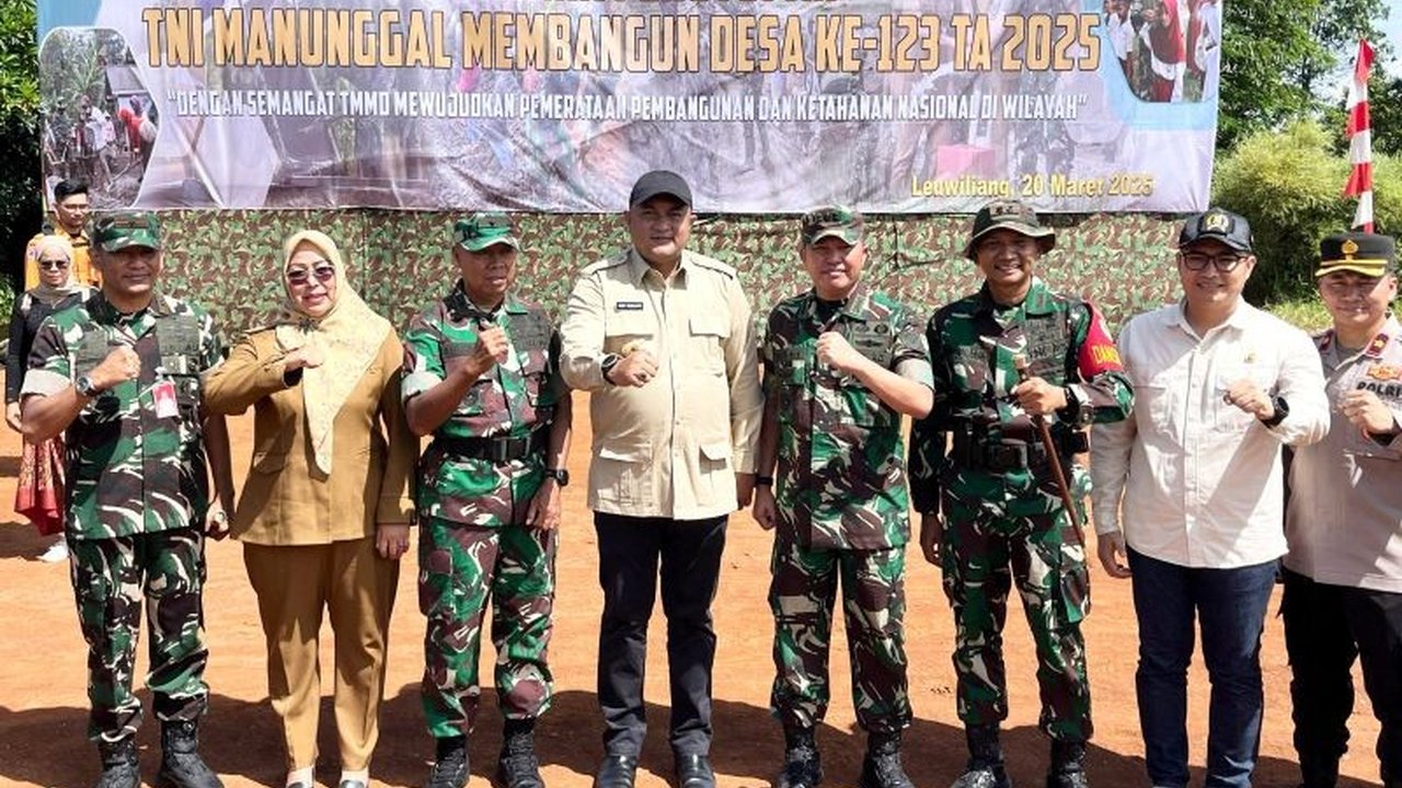 TMMD ke-123 di Kabupaten Bogor tak hanya membangun infrastruktur, tetapi juga memperkuat gotong royong antara TNI dan masyarakat, serta menggelar beragam program sosial.