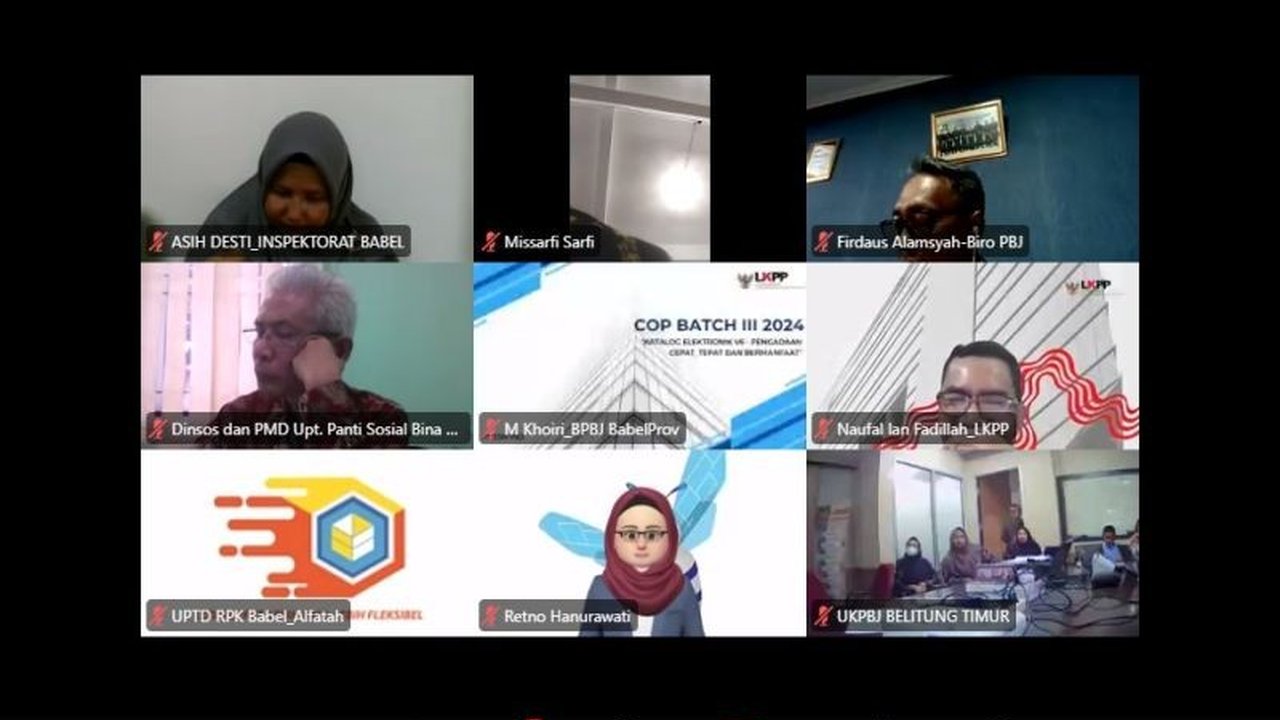 Pemerintah Provinsi Kepulauan Bangka Belitung menerapkan e-katalog versi 6 untuk meningkatkan pertumbuhan ekonomi daerah dan penggunaan produk dalam negeri, khususnya UMKM.