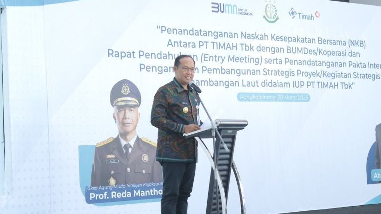 Pemda Babel dan PT Timah Jalin Kemitraan Tambang demi Perekonomian Masyarakat