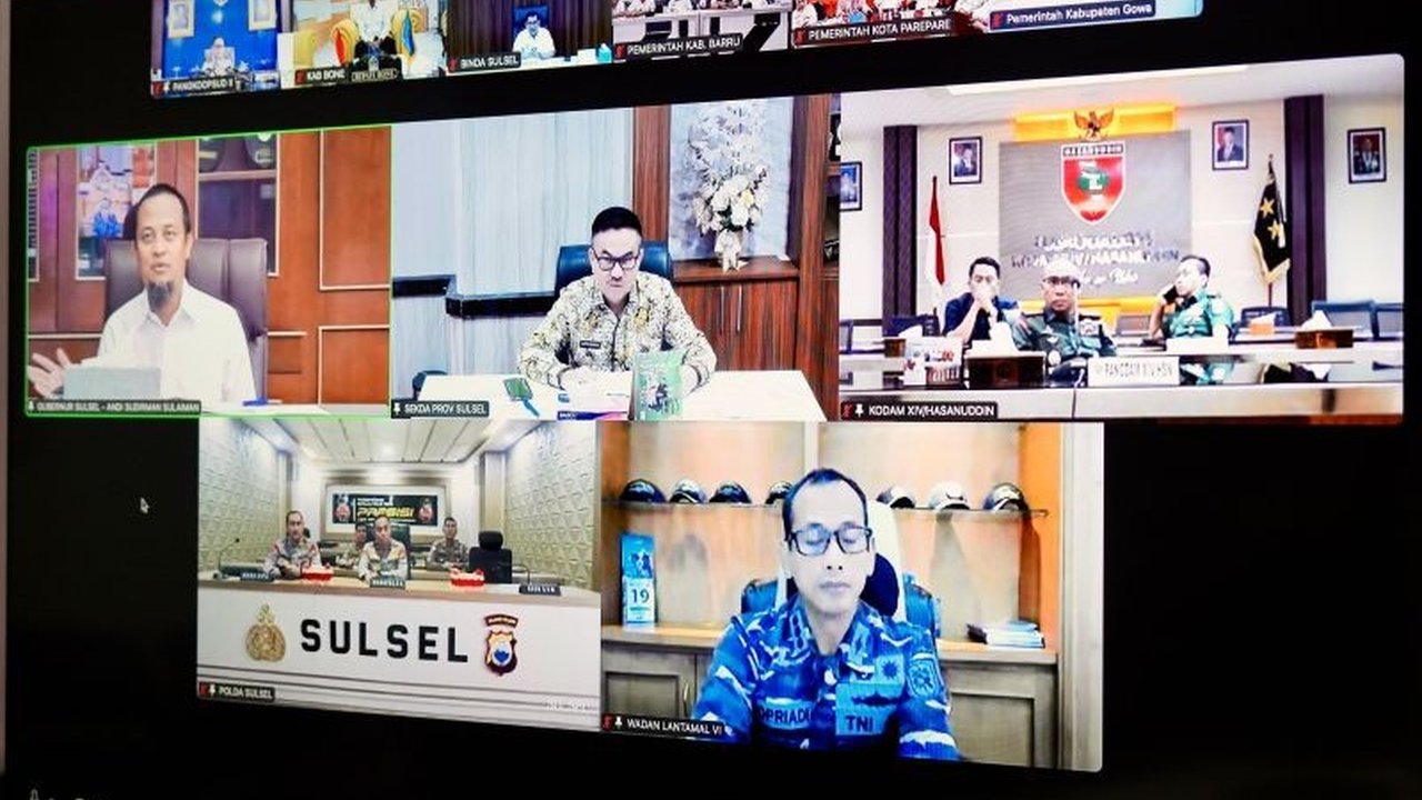 Forum Koordinasi Pimpinan Daerah (Forkopimda) Sulawesi Selatan memperkuat koordinasi untuk menjaga stabilitas keamanan, ketahanan pangan, dan kelancaran arus mudik Lebaran 2025.