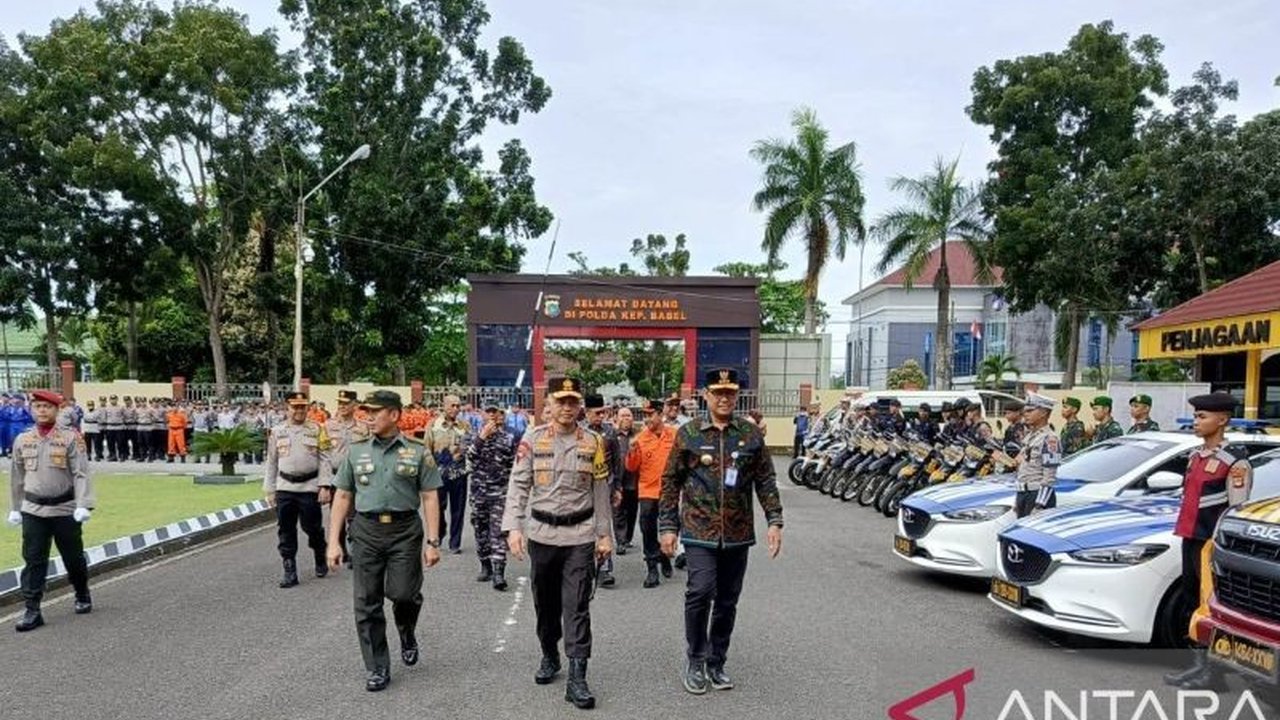 Polda Babel Kerahkan 1.588 Personel Amankan Arus Mudik Lebaran 2025