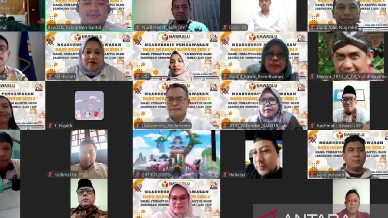 Bawaslu Bantul Gunakan Hasil Pemantauan Pilkada 2024 untuk Evaluasi Pengawasan Pemilu Mendatang