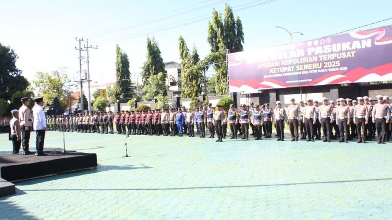 Polresta Banyuwangi Siapkan 12 Pos Pengamanan Arus Mudik Lebaran 2025