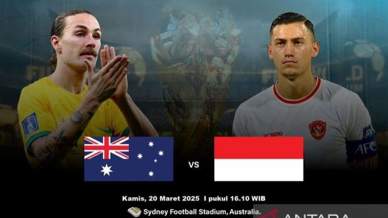Timnas Indonesia memperkecil kekalahan menjadi 4-1 melawan Australia dalam lanjutan Kualifikasi Piala Dunia 2026 Zona Asia, berkat gol Ole Romeney di menit ke-78.