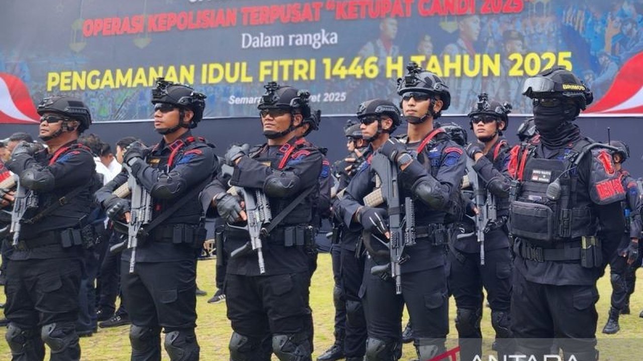 Operasi Ketupat Candi 2025 di Jawa Tengah melibatkan 14 ribu personel gabungan TNI/Polri untuk mengamankan arus mudik dan balik Lebaran, dengan puncak arus mudik diperkirakan pada 28-30 Maret 2025.