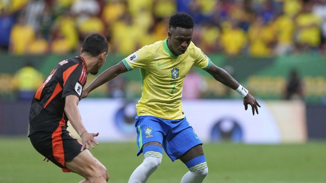 Hasil Brasil vs Kolombia: Gol Injury Time Vinicius Junior Pastikan Kemenangan Dramatis 2-1