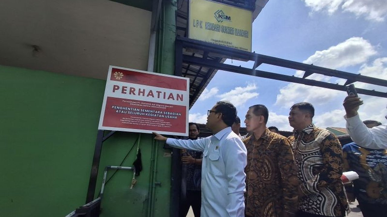 Menteri Karding menyegel PT Elshafah Adi Wiguna Mandiri karena terbukti melanggar moratorium pengiriman PMI ke Arab Saudi dengan bukti-bukti kuat berupa laporan PMI dan tangkapan layar percakapan.