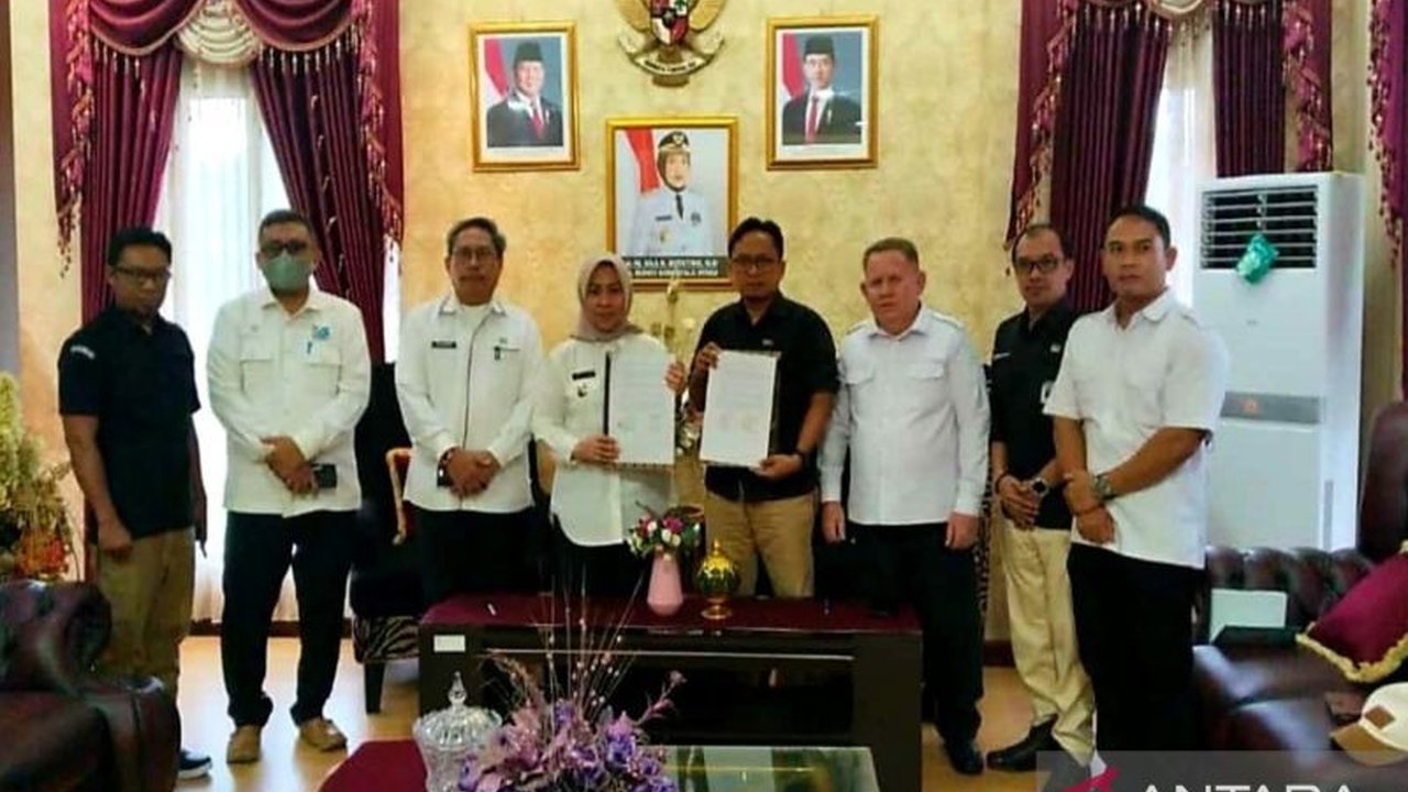 KPU Gorontalo Utara Tandatangani Adendum NPHD Rp6,6 Miliar untuk PSU Pilkada 2024