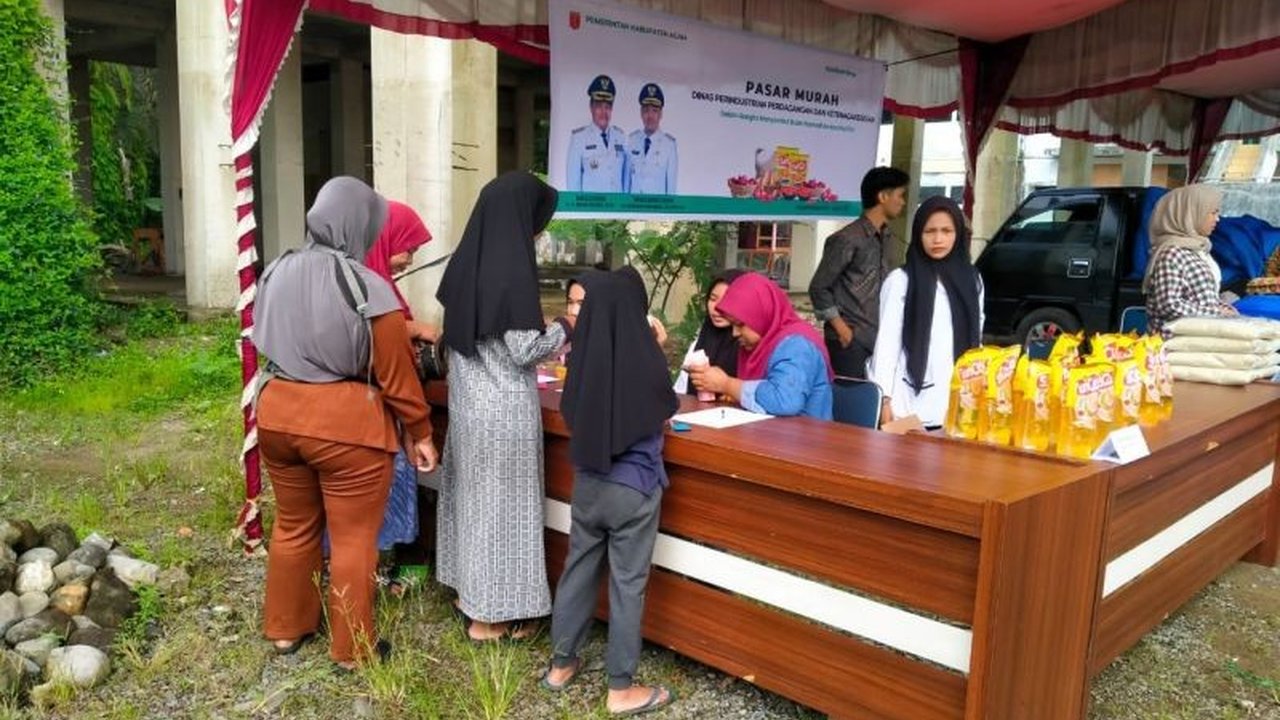 Pasar Murah Agam Tekan Inflasi Jelang Lebaran: Beras, Minyak Goreng, dan Telur Lebih Murah!