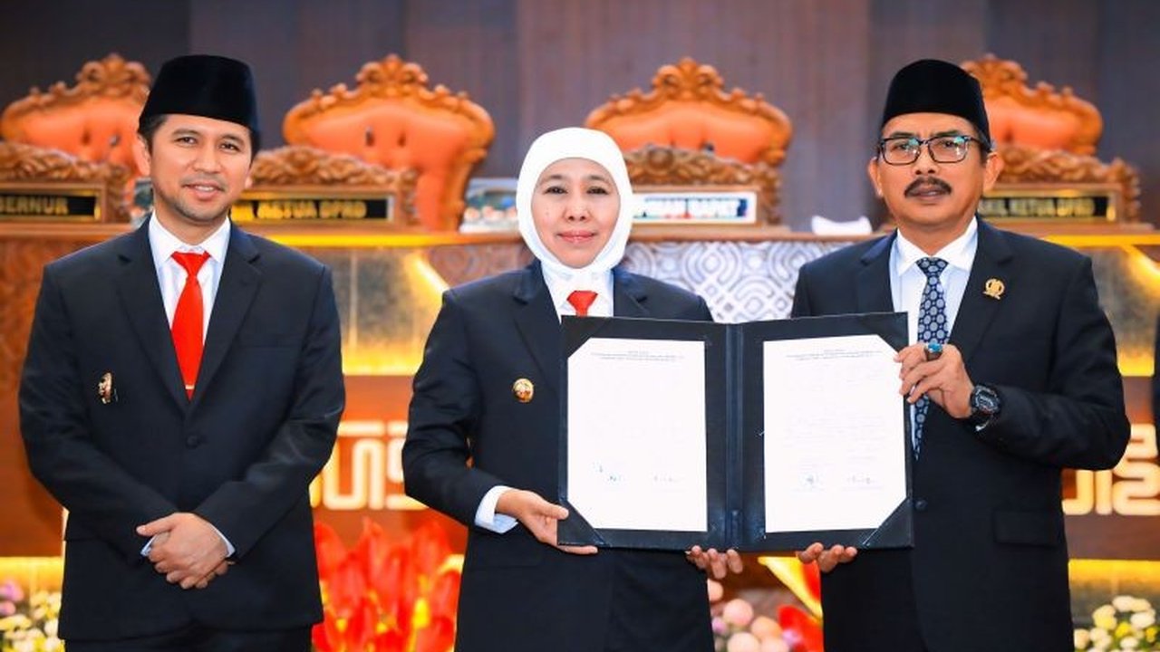 Gubernur Khofifah optimistis Rencana Pembangunan Jangka Menengah Daerah (RPJMD) Jawa Timur 2025-2030 akan selesai lebih cepat dari target tiga bulan Kemendagri.