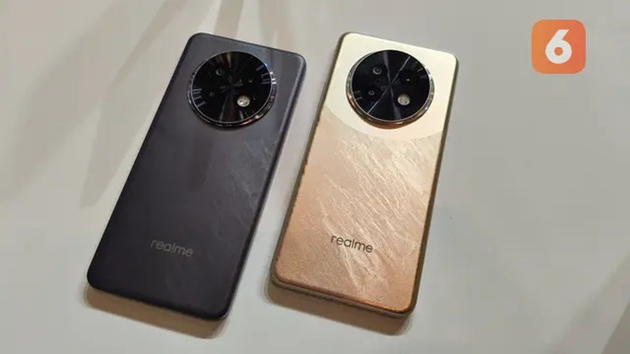Realme 13 Plus 5G dan 13 5G. (Liputan6.com/ Agustinus Mario Damar)