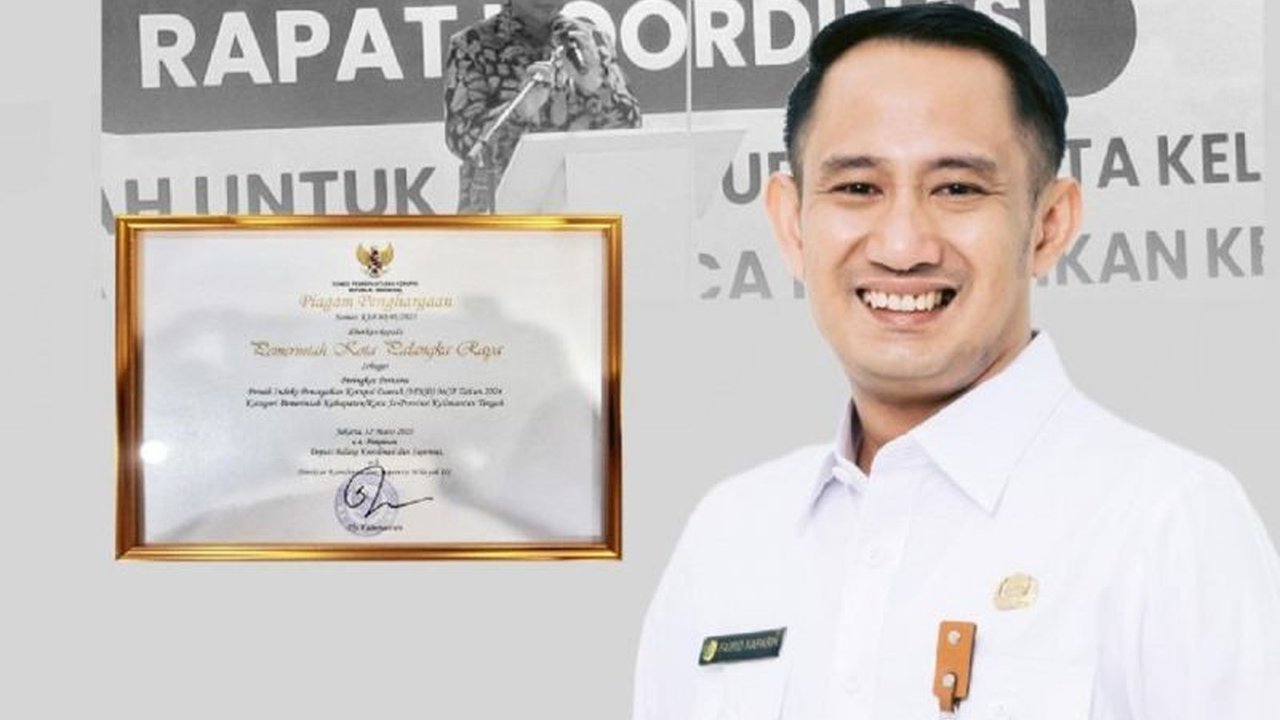 Palangka Raya Raih Peringkat Pertama IPKD MCP 2024 Tingkat Kalteng