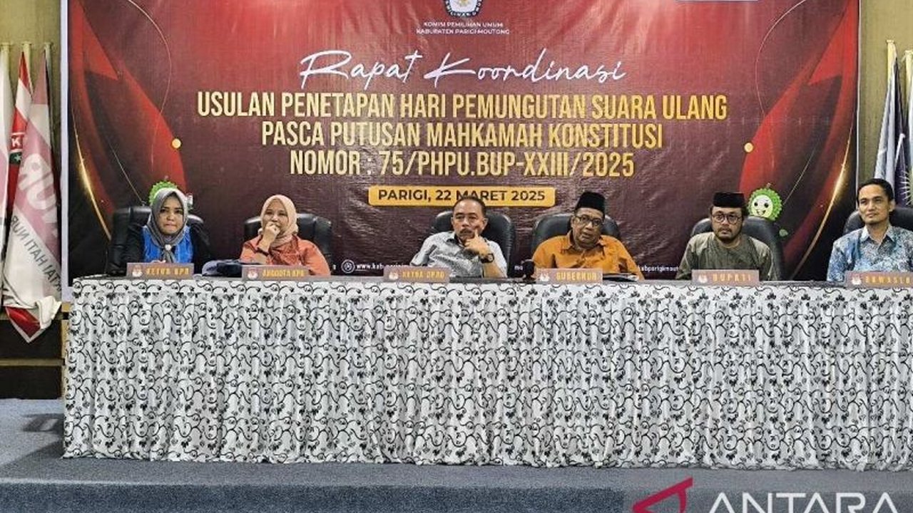 Pemerintah Provinsi Sulawesi Tengah mengajak seluruh elemen masyarakat Parigi Moutong berpartisipasi aktif demi menyukseskan Pemungutan Suara Ulang (PSU) Pilkada 2024 setelah keputusan Mahkamah Konstitusi.