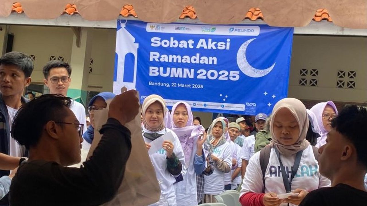 Pelindo Gelar Sobat Aksi Ramadhan, Dukung Misi Astacita Ke-8 dan Wujudkan Harmonisasi Sosial