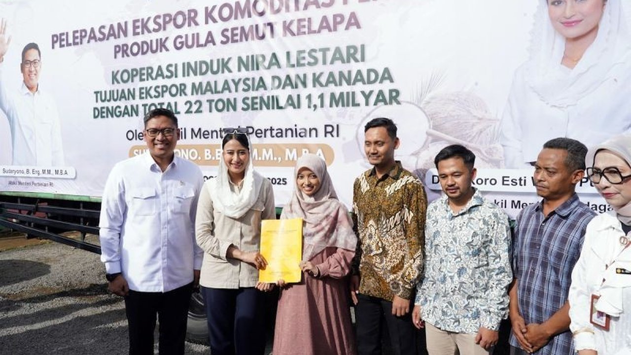 Wakil Menteri Pertanian (Wamentan) mendukung penuh petani milenial dalam meningkatkan ekspor komoditas pangan untuk memperkuat ekonomi nasional, ditandai dengan ekspor gula semut dari Kulon Progo.