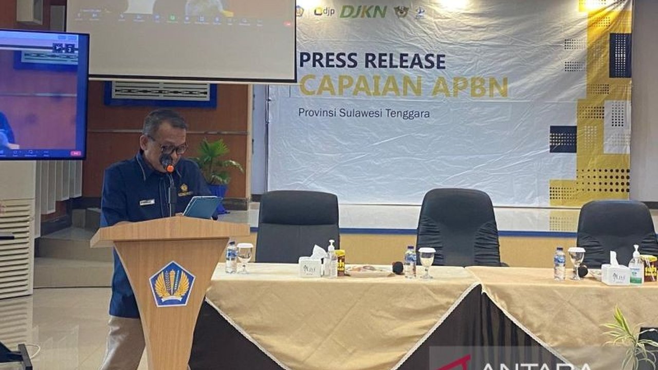 Hingga 21 Maret 2025, belanja negara di Sulawesi Tenggara mencapai Rp3,85 triliun, terdiri dari belanja kementerian/lembaga dan transfer ke daerah, dengan realisasi pendapatan negara mencapai Rp512,06 miliar.