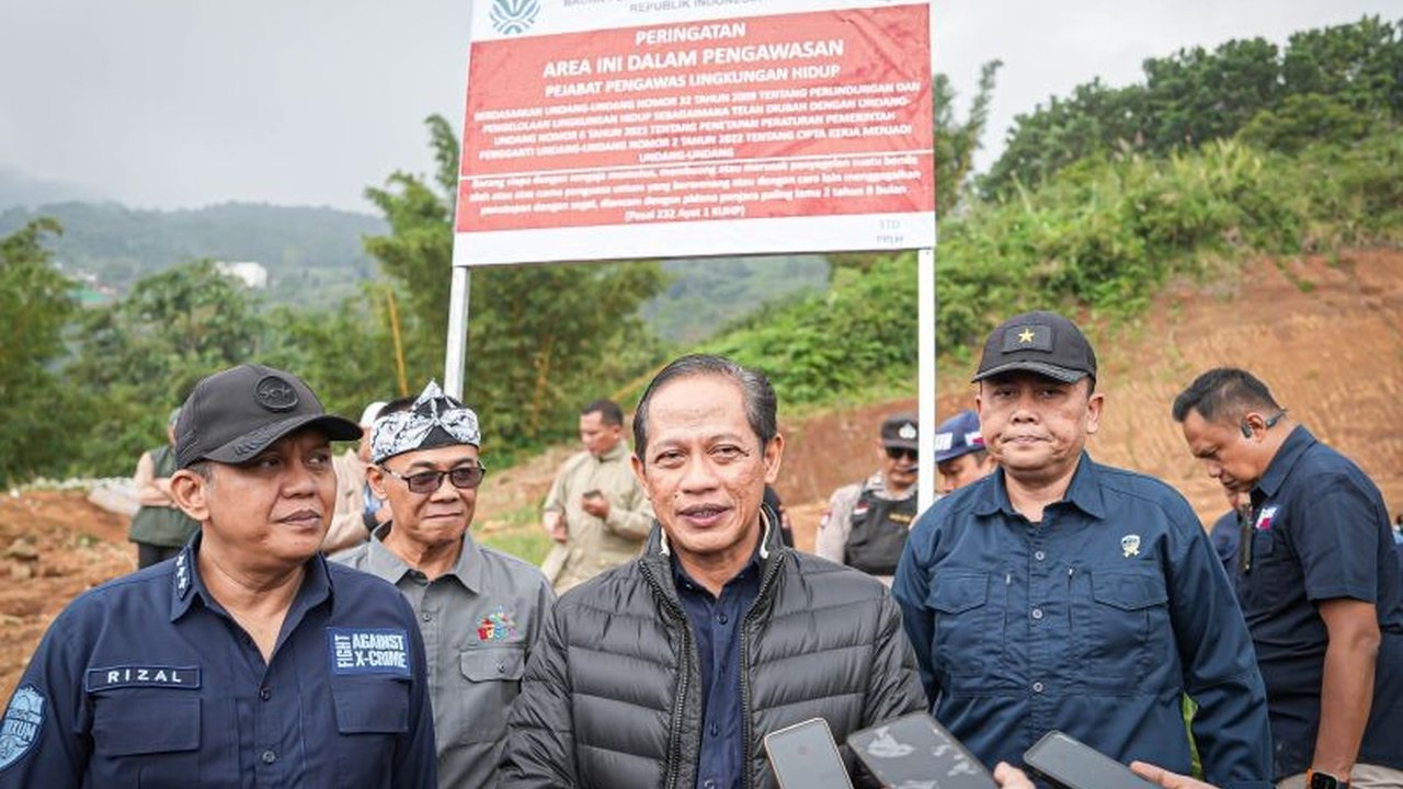 Menanggapi bencana di Cijeruk dan Sukabumi, Menteri LH Hanif Faisol Nurofiq meminta penghentian kegiatan usaha yang melanggar aturan lingkungan dan berpotensi menyebabkan bencana.
